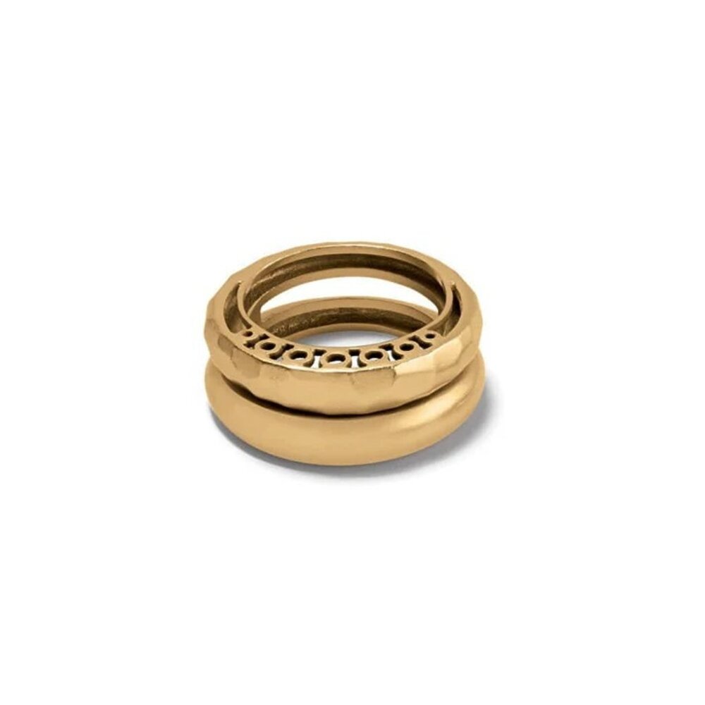Brighton Inner Circle Double Ring , With the look of two stacked rings Size 7